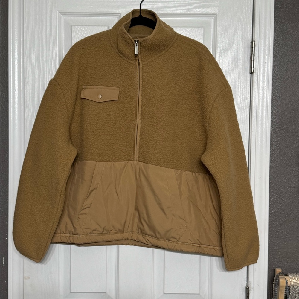tentree Camel Fleece Jacket XL